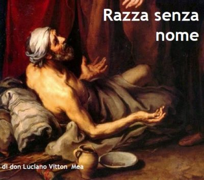 razza senza nome - libro di giobbe