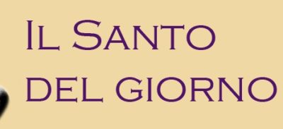 santo del giorno