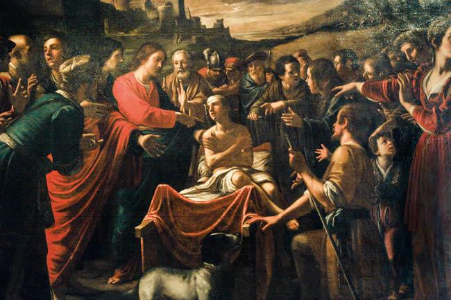 gesu resuscita figlio