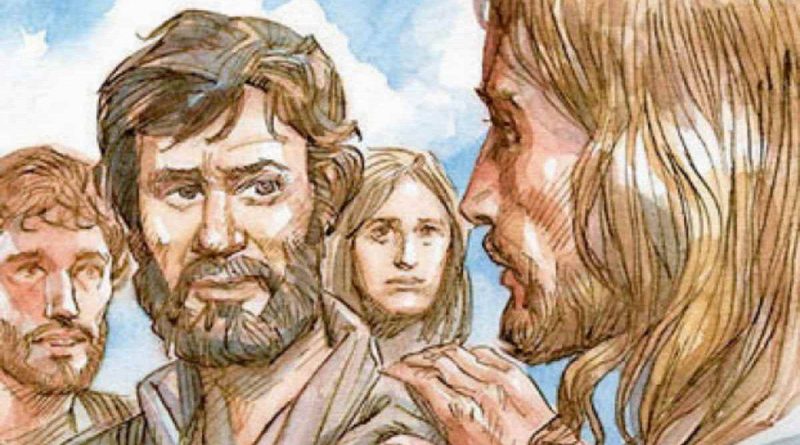 gesù parla a pietro